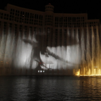 Game of Thrones na fontánách v Las Vegas