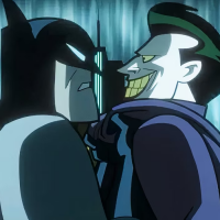 Poslední scéna Kevina Conroye v roli Batmana je poctou nejslavnějšímu netopýřímu animáku