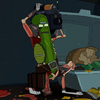 Rick a Morty se radují z titulu Nejlepší animovaný seriál