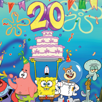 SpongeBob slaví 20. narozeniny