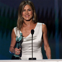Jennifer Aniston si odnesla cenu SAG