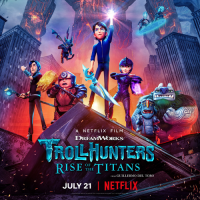 Nový plakát k filmu Trollhunters: Rise of the Titans