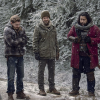 Na natáčení jedné z posledních epizod začal padat sníh