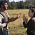 The Walking Dead - Představitelé Rosity a Siddiqa si krátí čas na natáčení