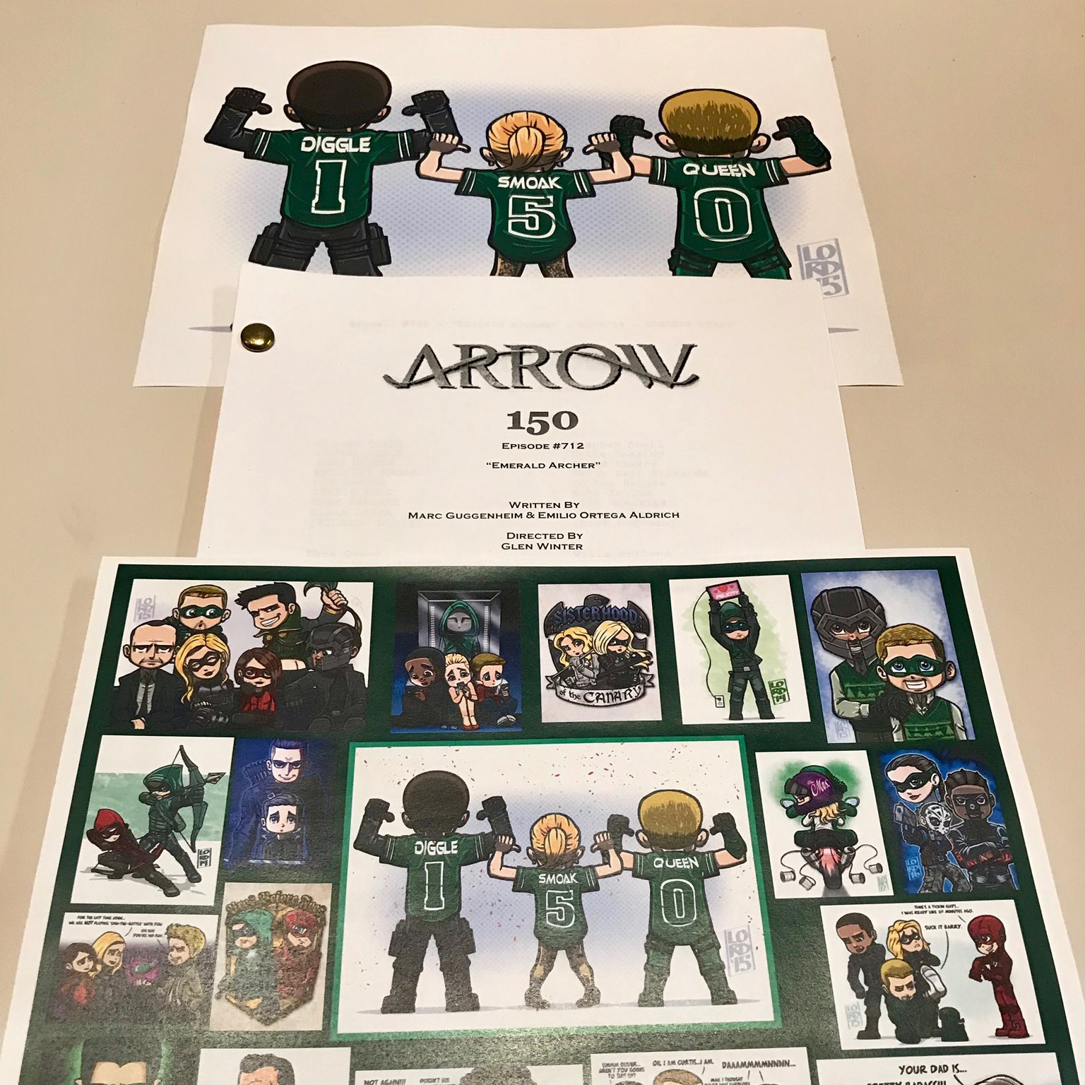 Právě se natáčí 150. epizoda seriálu Arrow