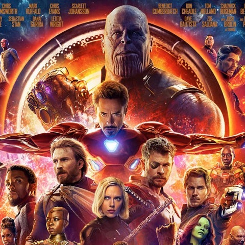 Krásný plakát k Avengers: Infinity War vyobrazuje většinu hrdinů