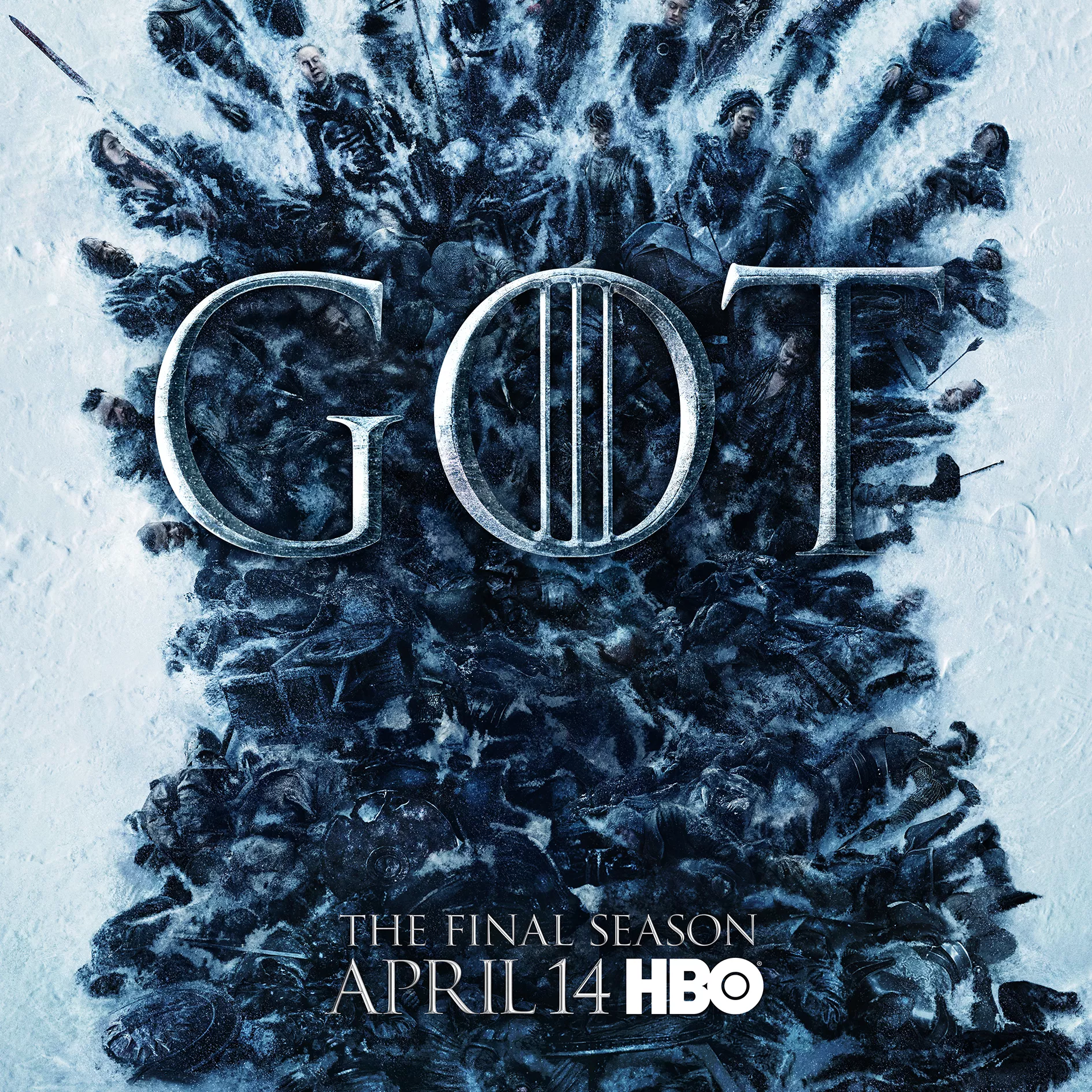 Poslední řada Game of Thrones se představuje na děsivém plakátu