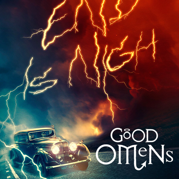 Plakát k minisérii Good Omens