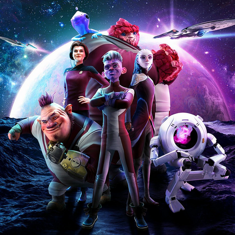 Hvězdná posádka na plakátu k druhé sérii