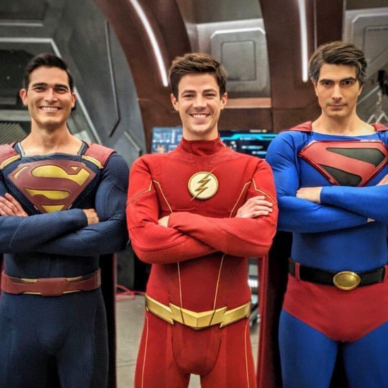 Flash se spojuje se Supermany a Black Lightningem na fotkách z natáčení