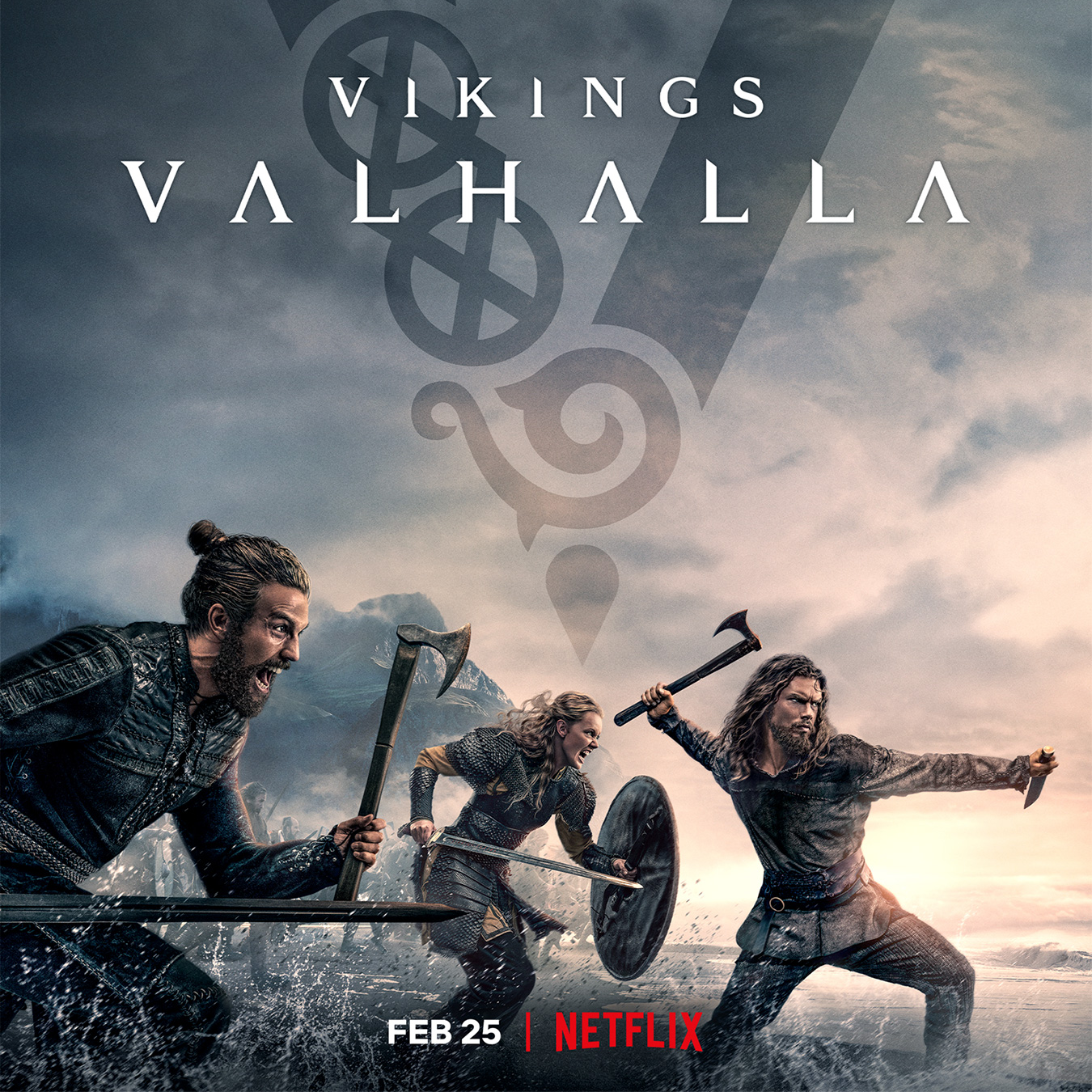 Vikingové se představují v akci na prvním plakátu k Valhalle