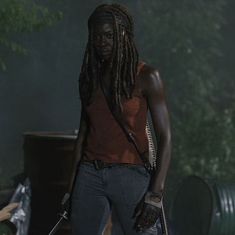 Michonne si začíná uvědomovat, jak moc ji chybí boj s chodci